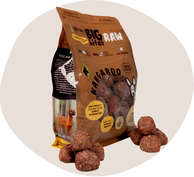 Single Protein Big Bites Kangaroo Products Big Dog Pet Food
